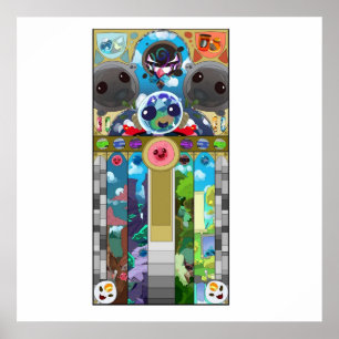 Slime Rancher-Hartglas Poster