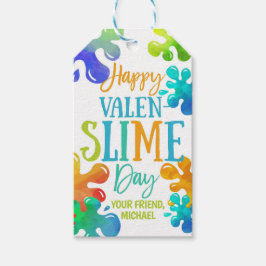 Slime Valentine Favor Tag Geschenkanhänger