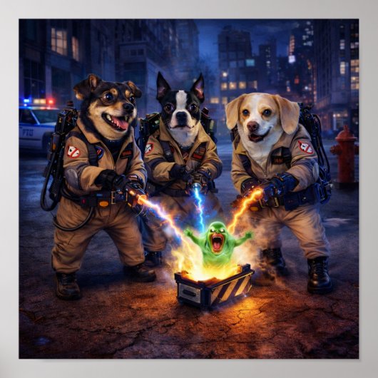 "Slimer is Toast" Poster (Vorne)