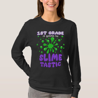 Slimetastic 1. Klasse Süße Rückkehr zur Schule S T-Shirt