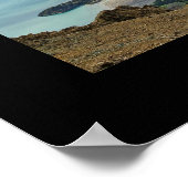 Slims River and Mountain View Poster (Ecke)