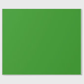 Slimy Green Solid Color Geschenkpapier (Flach)