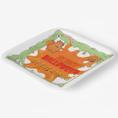 Slimy Halloween mit Friends Paper Plate Pappteller (Gewinkelt)