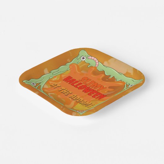 Slimy Halloween Teller (Gewinkelt)