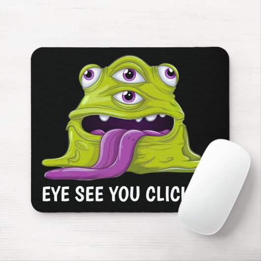 Slimy Monster Mousepad (Mit Mouse)