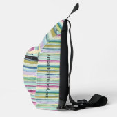 Sling Crossbody bag - Business Text Aquarelle (Rechts)