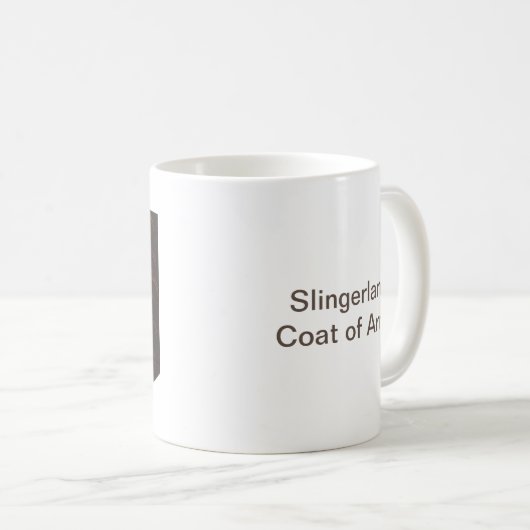 Slingerland Wappen Tasse (VorderseiteRechts)