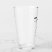 Slinky Black Cat Meow Meow Meow Custom Text Green  Glas (Rechts)