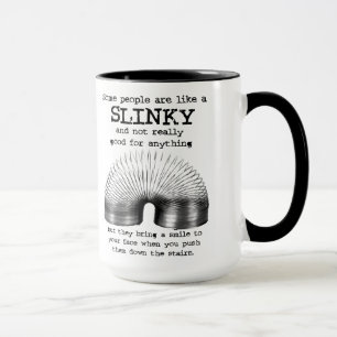 Slinky Leute Lustiger Becher Humor Tasse