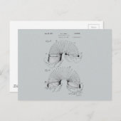 Slinky Patent Postkarte (Vorne/Hinten)