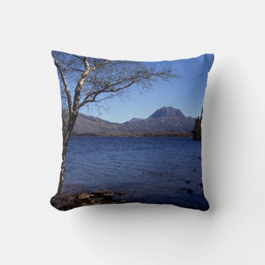 Slioch Loch Maree Wester Ross Scotland Kissen (Vorderseite)