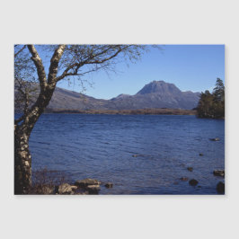 Slioch Loch Maree Wester Ross Scotland Magnetkarte
