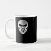 Slipknot Mick Mask Aufkleber Kaffeetasse (Links)