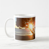 Slipper Island Blue Sky vom Mt Paku Kaffeetasse (Links)