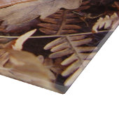 Slippery Jack Mushroom Glass Chopping Board Schneidebrett (Ecke)