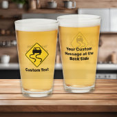 Slippery Road, wenn Nass Glas