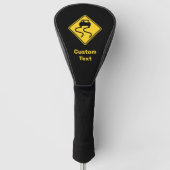 Slippery Road, wenn Nass Golf Headcover (Vorderseite)