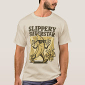 Slippery Superstar T-Shirt (Vorderseite)