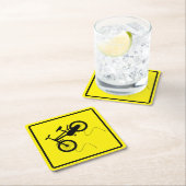 Slippery Wenn Nass Bike Paper Untersetzer (Vor Ort)