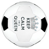 SlipperyJoe Behalte Calm Queen Königsschmuck Fußball (Gedreht)
