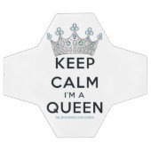 SlipperyJoe Behalte Calm Queen Königsschmuck Fußball (Flach)
