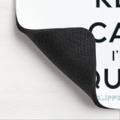 SlipperyJoe Behalte Calm Queen Königsschmuck Mousepad (Ecke)