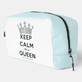 SlipperyJoe Behalte Calm Queen Königsschmuck Waschbeutel (Rechte Ecke)