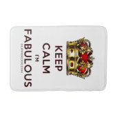 SlipperyJoe behalte eine wunderbare, ruhige Krone Badematte (Vorderseite)