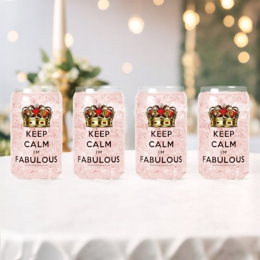 SlipperyJoe behalte eine wunderbare, ruhige Krone Dosenglas (Insitu (Hochzeit))