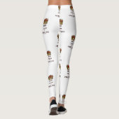 SlipperyJoe behalte eine wunderbare, ruhige Krone Leggings (Rückseite)