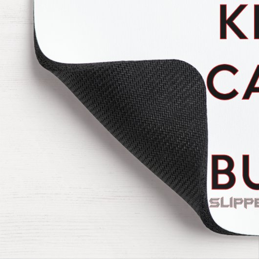 SlipperyJoe behalte eine wunderbare, ruhige Krone Mousepad (Ecke)