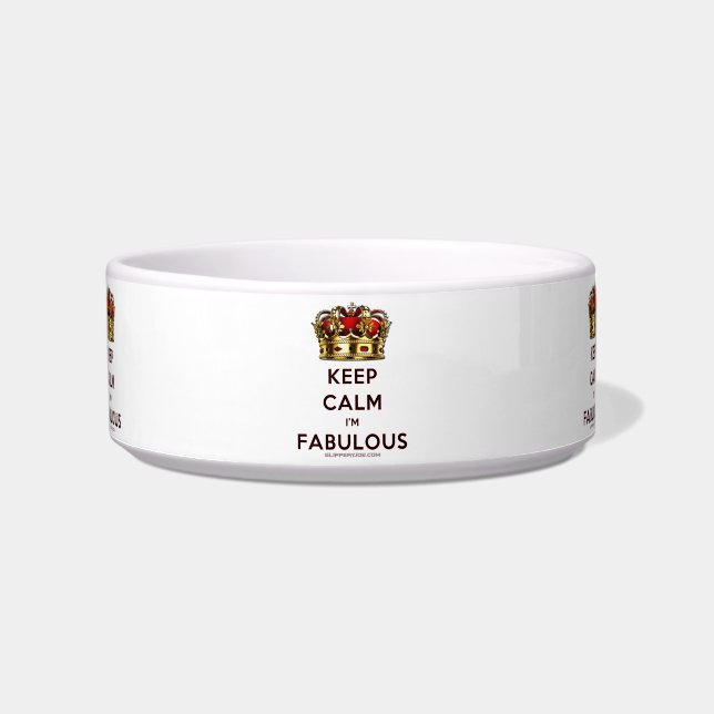 SlipperyJoe behalte eine wunderbare, ruhige Krone Napf (Vorderseite)