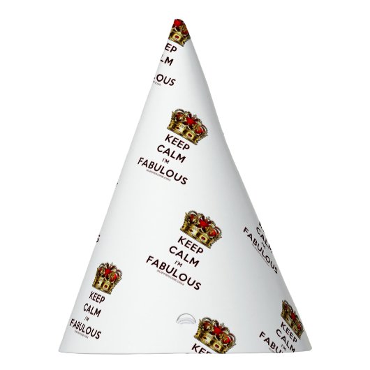 SlipperyJoe behalte eine wunderbare, ruhige Krone Partyhütchen (Rechts)