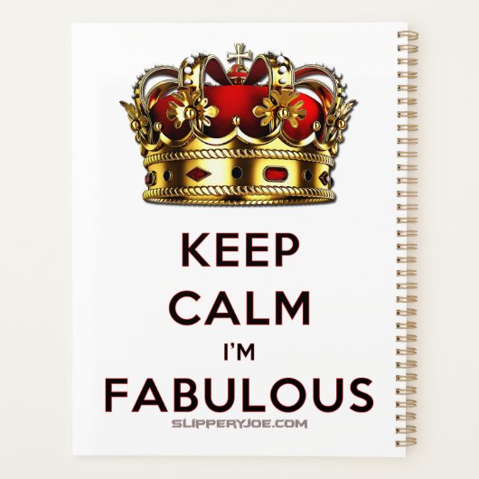 SlipperyJoe behalte eine wunderbare, ruhige Krone Planer (Rückseite)