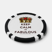 SlipperyJoe behalte eine wunderbare, ruhige Krone Pokerchips (Einzeln)