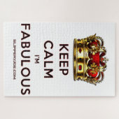 SlipperyJoe behalte eine wunderbare, ruhige Krone Puzzle (Horizontal)