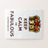 SlipperyJoe behalte eine wunderbare, ruhige Krone Puzzle (Horizontal)