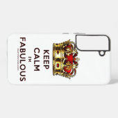 SlipperyJoe behalte eine wunderbare, ruhige Krone Samsung Galaxy Hülle (Rückseite (Horizontal))