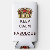 SlipperyJoe behalte eine wunderbare, ruhige Krone Selters Dosenkühler (Vorderseite)