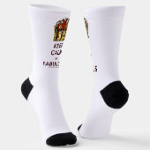 SlipperyJoe behalte eine wunderbare, ruhige Krone Socken (Gewinkelt)