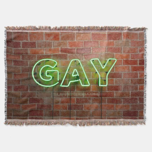 SlipperyJoe beleuchtet Gay Neon-Zeichen hell leben Decke (Vorderseite)