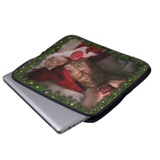 SlipperyJoe Candy Canes männliche Lollipop-Farbgeb Laptopschutzhülle (Vorne Knopf)