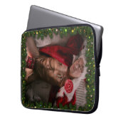 SlipperyJoe Candy Canes männliche Lollipop-Farbgeb Laptopschutzhülle (Vorderseite Links)