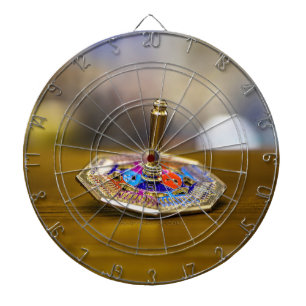 SlipperyJoe Chanukka-Dreidel-Geschenk achteckiger  Dartscheibe