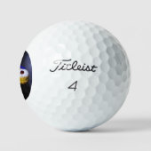 SlipperyJoe Chanukka symbolisches Stilleben Feiert Golfball (Logo)