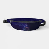 SlipperyJoe digital gerenderte Weihnachtsbaumbeau Bauchtasche (Vorderseite)