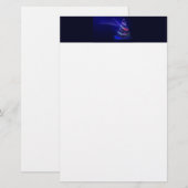 SlipperyJoe digital gerenderte Weihnachtsbaumbeau Briefpapier (Vorne/Hinten)