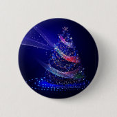SlipperyJoe digital gerenderte Weihnachtsbaumbeau Button (Vorderseite)