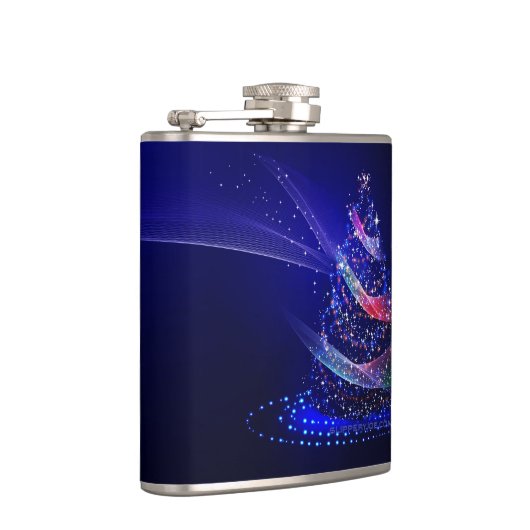 SlipperyJoe digital gerenderte Weihnachtsbaumbeau Flachmann (Rechts)