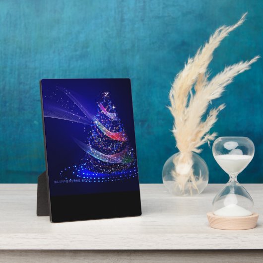 SlipperyJoe digital gerenderte Weihnachtsbaumbeau Fotoplatte (Seite)
